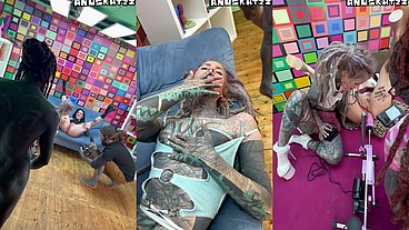 Anal Pornstars on Set - 3 Days Production - Behind the Scenes with Goth Sluts