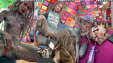 Anal Pornstars on Set - 3 Days Production - Behind the Scenes with Goth Sluts