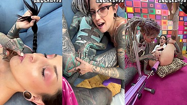 Anal Pornstars on Set - 3 Days Production - Behind the Scenes with Goth Sluts