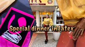 Special dinner in latex