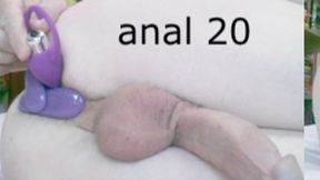 Heteroflexible K solo anal 20: slim fit older muscular twunk ass anal insertion triple penetration