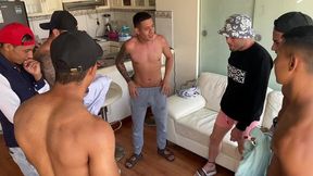 orgia con vecinos morbosos