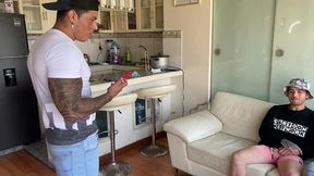 orgia con vecinos morbosos