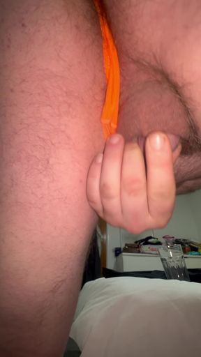 Orange panties