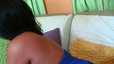 Thick PAWG loves getting her throat and pussy pounded by big dick
