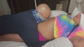 Latina Tanfeets Cries from Upper Body Xtreme Tickle w BK Tickler