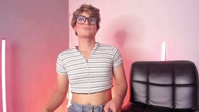 Sissy Femboy Ken Goes Crazy Over Tomas' White Cock