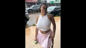 Married woman with big boobs gives pussy during massage