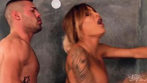 Trans Angels Lusty Blonde MILF Vanessa Jhons Can't Resist Her Step Son Ricky Blue