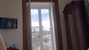 Amateur Morning Cumshot | I Woke up with a Hard Cock - and I Cummed After a Long Handjob