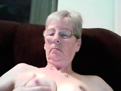 Granny's Webcam: Titillating Tit Play