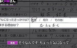 Mium-379 working de m. case.7 department store apparel clerk / yoshiike / 22 years old guigui