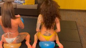 When Popping Balloons Became So Sexy- Taperedphysique and Lee Von Luxe