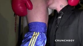 Twink fucked y xxl cock of the boxer Kameron frost