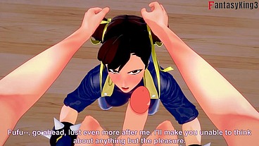 Chun-Li Fornite and naked blowjob and fucking - RED2 - Street Fighter - Full & Full POV on Sheer & PTRN: Fantasyking3