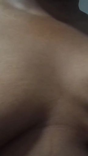 Trans Discovering Her Sensitive Breasts: Trans, Big Breast, Masturbation