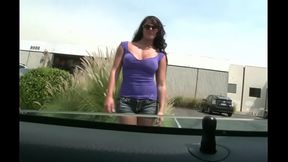 Savannah Stern Uses Her Big Boobs To Get Men