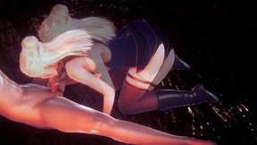 queen daenerys stormborn gives blow job in pov - game of thrones parody