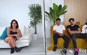 We prepared a blind date with rebeka rock. who will be the lucky guy that fucks her?