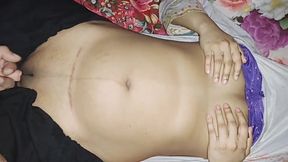 Uf Bhabi's Tight Boobs Pressed and Put a Finger