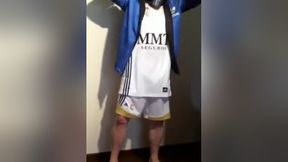 REAL MADRID BASKETBALL UNIFORM two