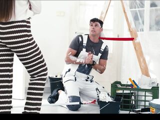 Lustful Abode Owner Gets Pranked - Time Stop Freeze Screw Creampie