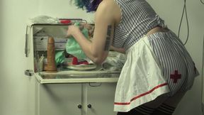 Hottie gets fucked deep after gagging on hard long cocks