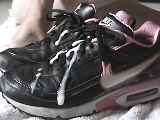 Again and Pink Nike Classics BW