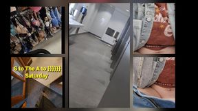 ASMR Tingles Shopping followed By A Public Restroom Pee w Spitting