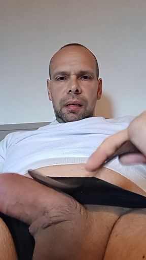 Iconic moment from &quot;I cum banging my cock with a belt and saying insults&quot;