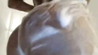 Big-Booty Latinx Diva Rides A Massive Dick And Gets Covered in Gloryhole Semen