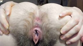 my horny hairy pussy for you!