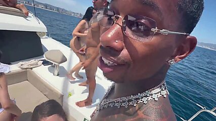 Rich Bitches Go Wild on a Luxury Yacht - Nonstop Orgy with Hot Sluts and Hard Fucking