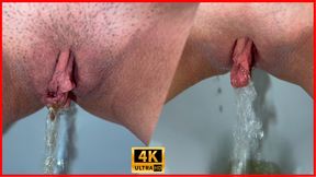 Morning Yellow Pee! Compilation! Pissing Close-Up! POV!
