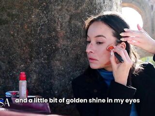Grwm Greek Female-dominant, Makeup and Outfit