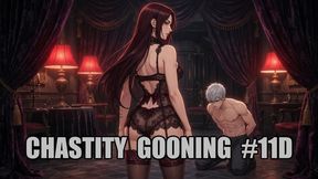 Chastity Gooning #11D: Mesmeric Chastity Surrender (Animated, Music, Text)