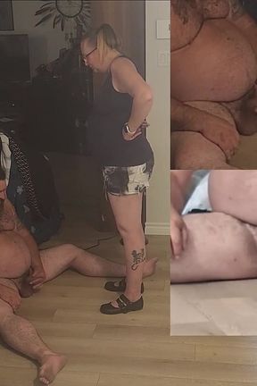 Full Weight on His Two Balls