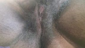 Up close hairy pussy all natural