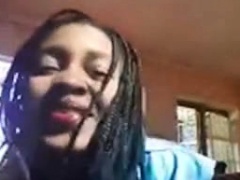 East African girl dancing again