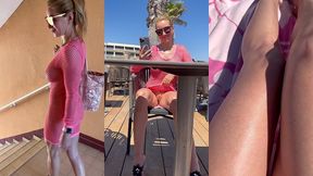 coucou les zamourssuite de ma troisieme journee au capdetente a la plage...