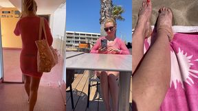 coucou les zamourssuite de ma troisieme journee au capdetente a la plage...