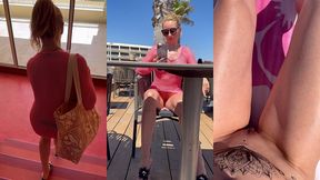 coucou les zamourssuite de ma troisieme journee au capdetente a la plage...