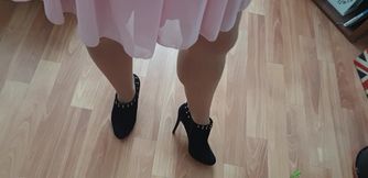 Popular Cumed Ankle Heels