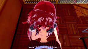 Rias Gremory Sex in the Library - Dxd Ntr Madness Series