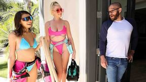 Hot Babes Kendra Sunderland and Maya Woulfe Get Nailed with Tools (Free XXX) HD.