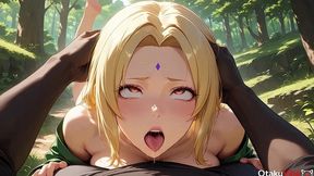 tsunade was captured and fucked by the entire tribe [ai]