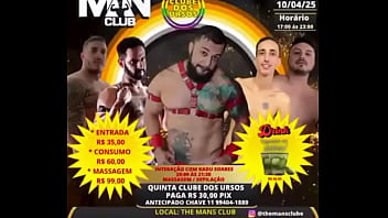 E a&iacute_ seus putos! Amanh&atilde_ estarei na TheMans Club e espero todos voc&ecirc_s l&aacute_