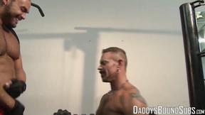 ”Pierced muscle hunk sexy nipple torment & BDSM domination”