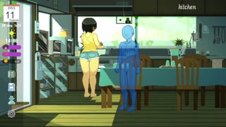 HentaiGame | The Summer | #10 Veranda And Kitchen