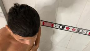 Markus Getting a Nice Shower and Ready to Get a Blowjob
